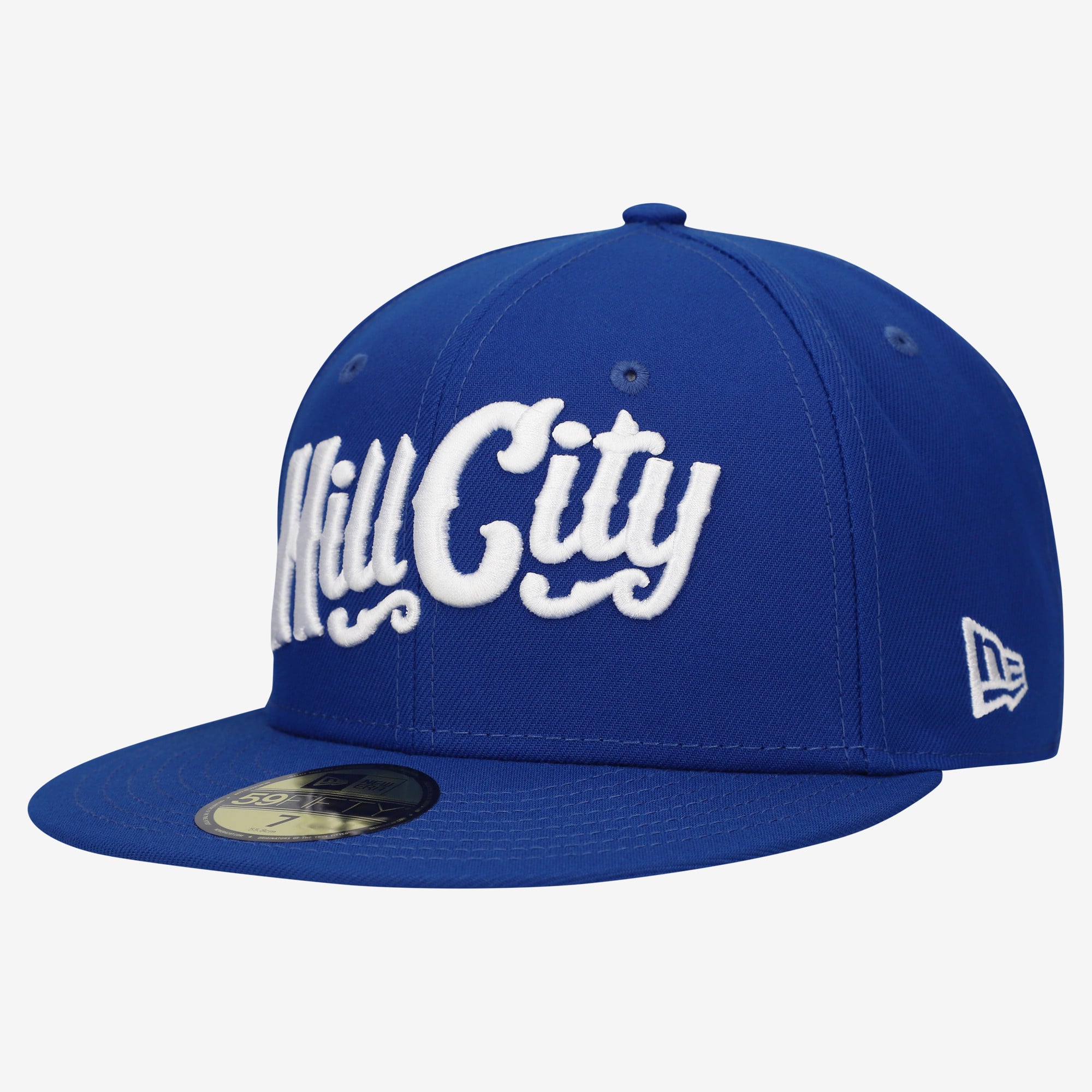 Casquette ajustée New Era Blue Hill City Howlers Authentic Collection 59FIFTY pour homme